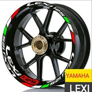 YAMAHA LEXI ITALY CUTTING STICKER