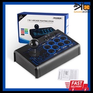 DOBE 7 in 1 Wired Game Joystick Arcade Design Fighting Stick for Switch PS4 PS3 XBox One XBox 360 PC