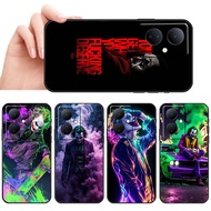 Soft black phone case for Vivo Y78 5G Y78 PLUS SX50 The Joker casing Anti falling mobile phone case