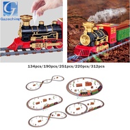 [Gazechimp] Christmas Train Set Christmas Decor Train Track Toy Train Set Gift for Kids