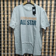 T-SHIRT COTTON CONVERSE MEN TEE GREY / CONX5MT301GY