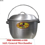 Different Sizes Aluminum Pots makapal cooker ware Kaldero Fighting Texas