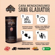 Promo Terlaris Kopi Kuat Herbal Sang Gladiator Coffe 1 Kaleng 6 Sachet