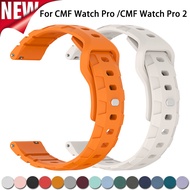Silicone Watch Band Compatible for CMF Watch Pro /CMF Watch Pro 2 Pro 3 Strap 22mm Replacement Corre