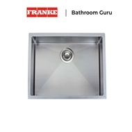 FRANKE Planar Undermount Single Bowl Stainless Steel Sink PZX 110-45
