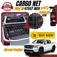 Akioki Cargo Net Pickup Truck for Nissan Frontier 47x47inches HeavyDuty,Durable w/ Fantastic XML