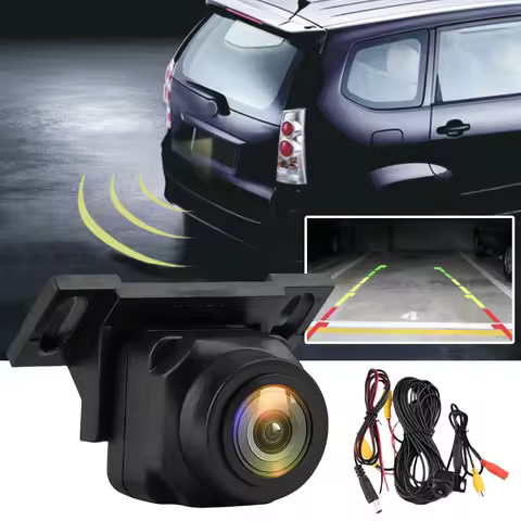 720P AHD Vehicle Rear View Reverse Camera CVBS Night Vision Parking Reverse Camera HD Color Image Pa