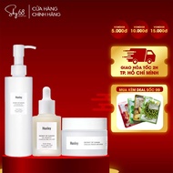 Set of 3 Huxley Moisturizing And Whitening Products (Face Cleanser 200ml + Serum Like Oil-Like 30ml 