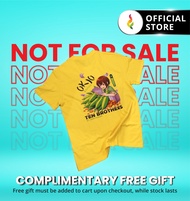 (NOT FOR SALE-GWP) [Limited Edition] OK10 Ten Brothers T-shirt Crop Power Okra Seed T-shirt Benih Be