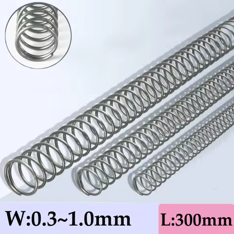 2pcs Small Y-shaped Compression Spring Wire Diameter 0.3 0.4 0.5 0.6 0.8 1.0mm Return Soft Steel Met