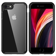 สำหรับ iPhone SE 2022 Case 3rd GenerationSlim น้ำหนักเบาพลาสติกแข็งกลับ Soft TPU กันชนกันกระแทกเคสสำหรับ iPhone 8 /Iphone 7 /Iphone SE 2020
