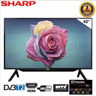 READY STOCK Sharp 2T-C42BD1X 42" LED Backlight TV with AQUOS technology (BRAND NEW)