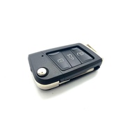 Volkswagen MQB HU162 3 Button Flip Key Empty Shell Only