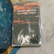 Bryan adams the best of me cassette tape