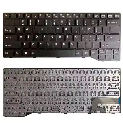 Senmoer Replacement New US Keyboard For Fujitsu LifeBook E544 E546 E547 E736 E746 U745 E733 E734 E74