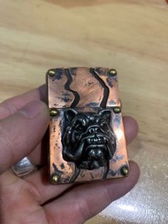 全新zippo做舊老虎狗打火機