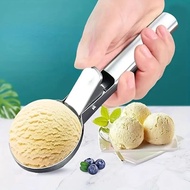 Sudu Aiskrim Keluli Tahan Karat, Sudu Aiskrim 1 Kiraan dengan Pencetus, Sudu Aiskrim Logam Moden, Pe