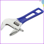 Multifunctional Short Handle Wrench Adjustable Spanner Bathroom (Maximum Opening 31mm) Random Color 