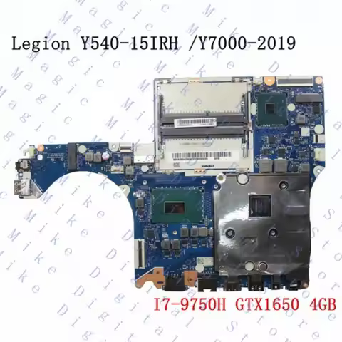 UU 5B20S42503 for Lenovo Legion Y540-15IRH Y7000-2019 Motherboard I7-9750H GTX1650 4G