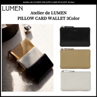 Atelier de LUMEN PILLOW CARD WALLET 3Color