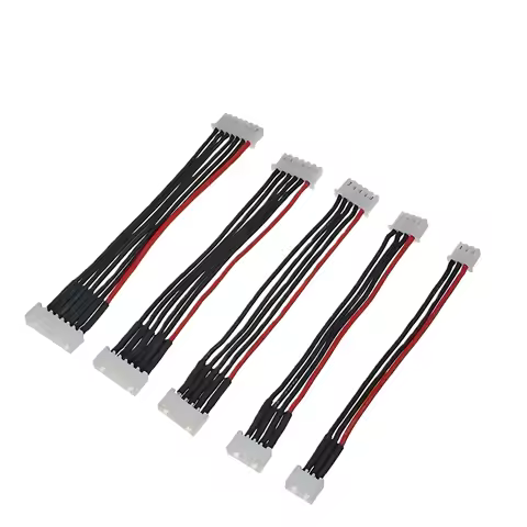 5pcs/lot 1S 2S 2S 4S 5S 6S 7S 8S 20cm Battery balance charging extension cable XH2.54mm male to fema