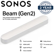 SONOS - Sonos Beam（第二代）無線智能 Soundbar Dolby Atmos 白色