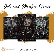 Amber V. Nicole Gods & Monsters (3 books) The Book of Azrael, The Throne of Broken Gods, The Dawn of