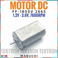 Mabuchi Motor DC 1.2V 2.4V 3.6V. FF-180SV 2665 Shaver Clipper Trimmer
