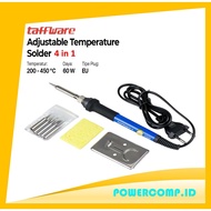 Taffware CS-31 Adjustable Temperature Fast Heating 60W Soldering Iron with 5 Tips - Adjustable Solde