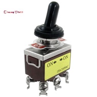 AC 250V 15A on/on 2 Position DPDT Toggle Switch with Waterproof Boot