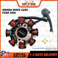 HONDA WAVE 125X HIGH PERFORMANCE FUSE COIL ORIGINAL NGK SPARK PLUG CPR8EA-9