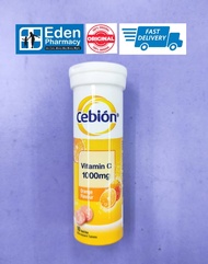 Cebion Vitamin C 1000mg Orange Flavour ( 1 x 10's )