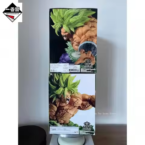 Genuine Original Bandai Banpresto Ichiban Kuji Dragon Ball Back To The Film King Clustar Broly Anime
