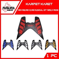 Karpet Karet Yamaha Mio M3-Z-S & Soul GT 125 & X-Ride New Blue Core-Bluecore Merah-Biru-Abu-Emas-Put