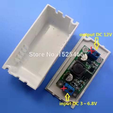 30W DC-DC 3-6.8V To DC 12V Step Up Boost Voltage Converter Power Supply UPS Module in 3.3V 3.7V 4V 4