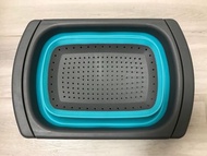 廚房伸縮折疊瀝水籃