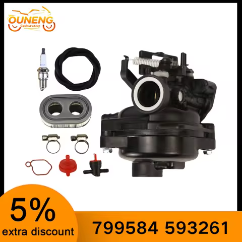 Lawn Mower Engine Carburetor For Briggs-Stratton 799584 593261 595656 591160 300E 450E 500E 550EX 12