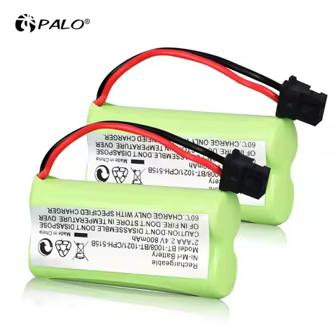 PALO 2.4V 800mAh Ni-MH Cordless Home Phone Battery for Uniden BT1008 BT-1008 BT1016 BT-1016 BT1021 B