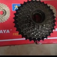 Sprocket gear stacked bicycle 9 speed taya threaded