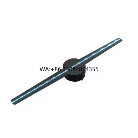HD 3D Showroom Holograma 3D Splice Video Projecteur Hologram 3D Hologram Projector Hologram Fan