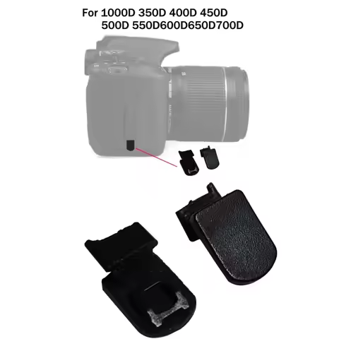 New Battery Door Rubber Cover For Canon EOS 450D 500D 550D 600D 650D 700D 1000D Digital Camera Repai