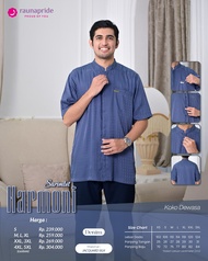 Raunapride - Baju Keluarga Muslim - Baju Couple - Sarimbit Harmoni Denim