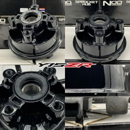 NLK NOO HUB SPROCKET CNC Y15ZR LC135 HUB SPOKET CNC NLK NOOLAMLUKA CNC HUB Y15 LC 4 LOABNG 6 LOBANG