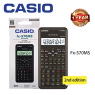 CASIO FX-570MS-2 STANDARD SCIENTIFIC CALCULATOR (2ND EDITION) WITH 2 LINE DISPLAY 240 FUNCTIONS