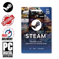 [MY] Steam Wallet Malaysia Gift Card MYR Digital code RM10/20/30/40/50/100/200