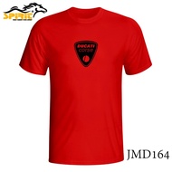 KATUN Ducati MEN'S AUTOMOTIVE T-SHIRT DUCATI CORSE MOTO GP RACING DUCATI PREMIUM COTTON