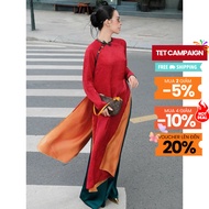 [BUY SHIRT AND GET PANTS] Dien Nguyet NGADO ao dai, Tet ao dai, modern ao dai, traditional ao dai
