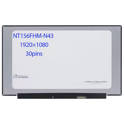 15.6 Slim Laptop LCD Screen NT156FHM-N43 fit B156HTN06.2 0A N156HGA-EA3 C3 for Lenovo V15 G2 G3 E15 