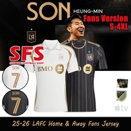 【SFS】Top Quality 2024-26 MLS LAFC Football Soccer Jersey Home T-Shirt Men Fans Version S-4XL