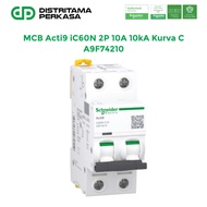 Schneider MCB Acti9 iC60N 2P 10A 10kA Kurva C - A9F74210